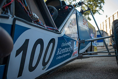 The University of Kentucky’s Formula Society of Automotive Engineers (SAE) car