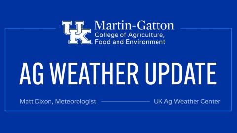 Ag Weather Update newsletter header