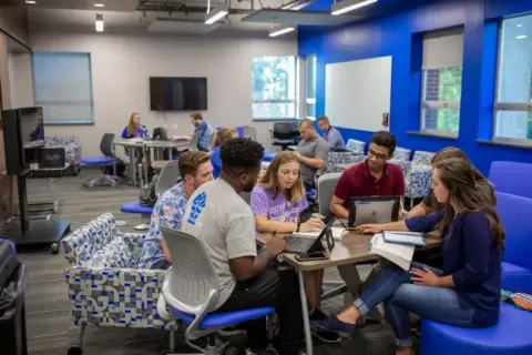 Engineering tutoring session